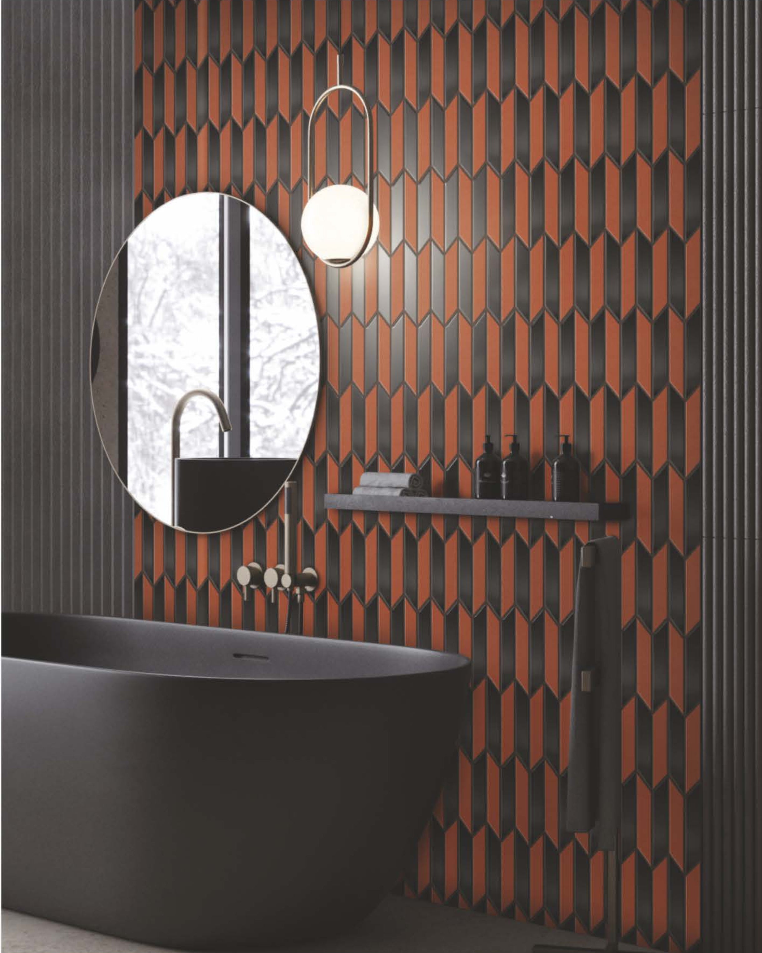 3x12 cm Chevron Herringbone-image