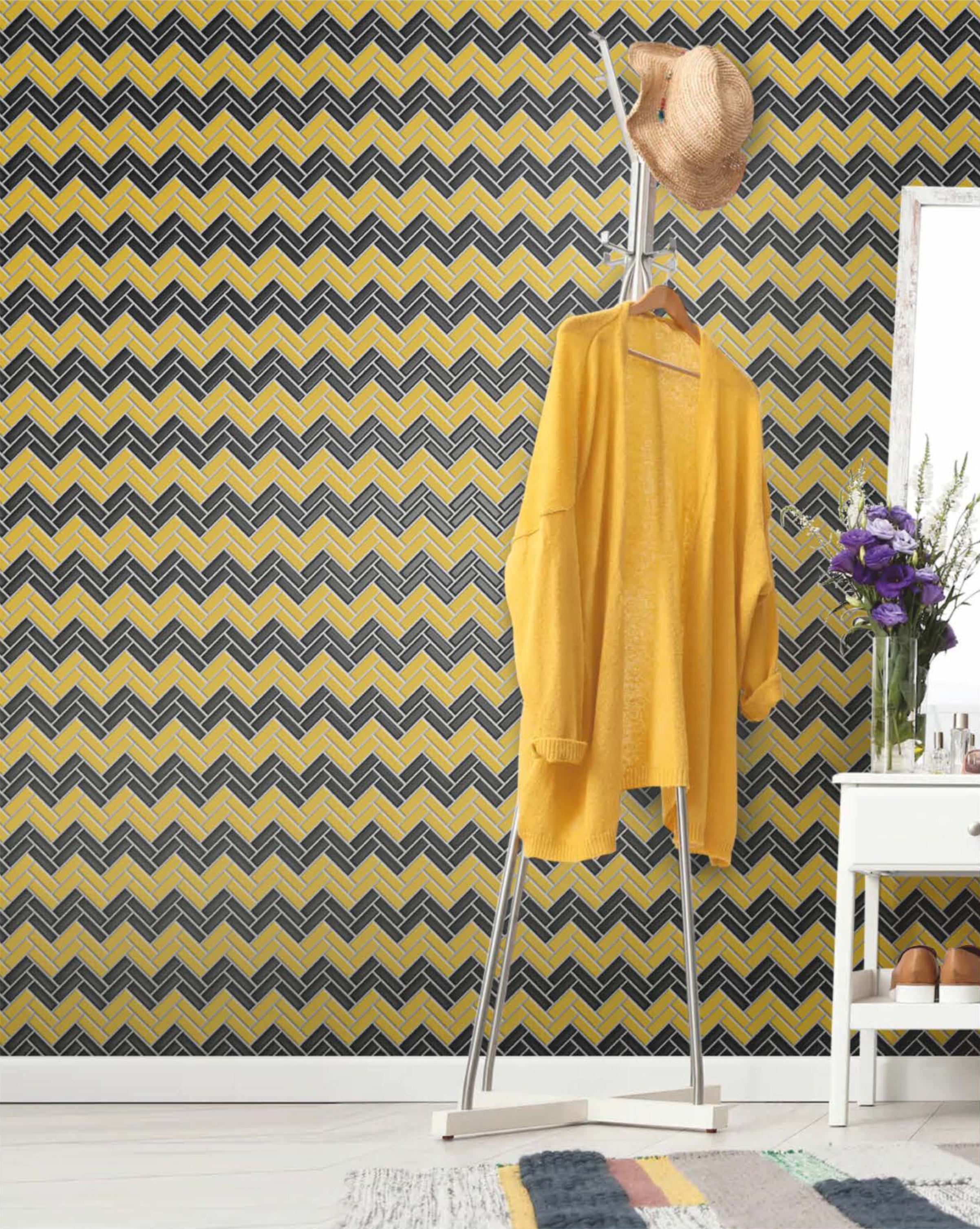 2.5x7.5 cm Herringbone-image