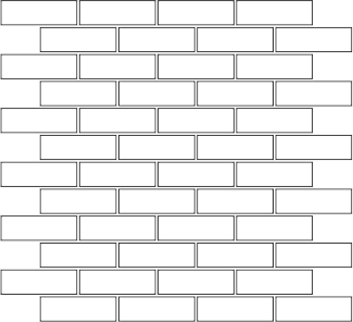 2.5x7.5 cm Offset