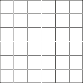 5x5 cm Aligned