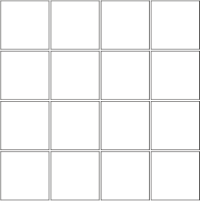 7.5x7.5cm Aligned